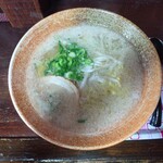 らーめん 一心 - 「塩ラーメン」750円。