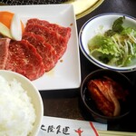 大陸食道 - 上カルビランチ￥1480