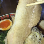 ますや本店 - 薄いモモチャーシュー　