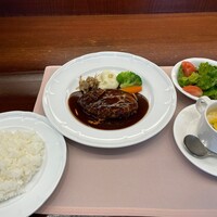 厳選洋食さくらい - ハンバーグセット デミグラスソース