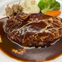 厳選洋食さくらい - ハンバーグセット デミグラスソースアップ