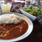 bow cafe - ハヤシライスセット