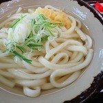 あおき - かけうどん（大：280円）