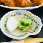 洋食 びって - おしんこ