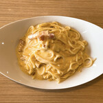 カフェ アンド ダイニング 蕎麦 廣 - カルボナーラ