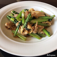 中国料理 豪華 - 豚肉と青菜のｵｲｽﾀｰｿｰｽ炒め