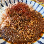 Anaba No Kare Kafe Koruri - 見た目はこんな感じですが辛さ上回って美味しいルーカレーです。