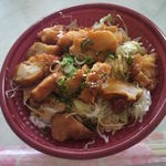 ディオ - 唐揚丼 198円 ※開封すると…(2012.10.10)