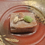 割烹 玉井 - 焼胡桃豆腐