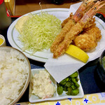 とん食っ食 - Bミックスフライ定食