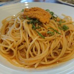 OLIVE HILL - パスタ・うにのバター醤油をアップw 594円でも確りうにがのっています！