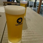 タテザンキャンプ - 生ビール