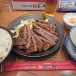味の牛たん喜助 - 厚焼き定食5枚10切 3817円(税込)