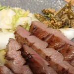 味の牛たん喜助 - 右上の唐辛子味噌、私はコレが大好きです♥️