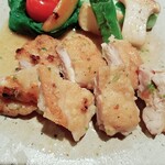 Cafe SEKIMIYA - 国産鶏モモ肉のポワレ