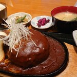 Nakata - ジャンボハンバーグ定食