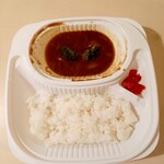 Nihon Tei - 揚げブロッコリー最強カレー 490円