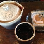 一水庵 - '12/08月_お茶と蕎麦せんべい
