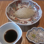 季より - 石臼手挽きそば粉の蕎麦掻き。特別注文。