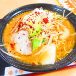 らー麵･中華 一龍 - 焦がし味噌ラーメン　８５０円（税込のアップ【２０２１年６月】）【２０２１年６月】