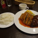 洋食レストラン ロッキー - ハンバーグ＆チキンカツ