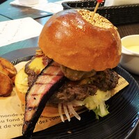 オールデイダイニング リモネ(リーガロイヤルホテル大阪) - 朝食：モーニングバーガープレート