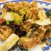 横浜中華街 北京飯店 - ソフトシェルクラブのフリッター