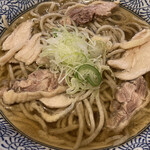 Yamagata Soba To Binchoutan Aburishuka Ebisu Tei - 麺が太い！