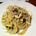 Dining Riz Ohno - ダルマイカのアーリオソーススパゲティ