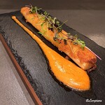 カーサ・デル・チーボ - ｲﾀﾘｱ産ﾎﾜｲﾄｱｽﾊﾟﾗのｲﾝﾊﾟﾅｰﾄﾞ 車海老ﾉｿｰｽ