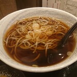 波瀾万丈 - ミニそば 220円(税込)
