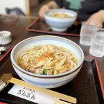 Udon Kura Ginzan - 小海老と野菜のかき揚げうどん