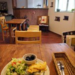 ハウオリ - モーニングはドリンクに+200円。