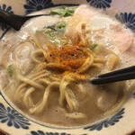 麺屋 號tetu - 辛味投入