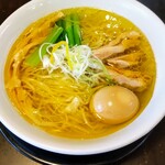 麺の風 祥気 - 味玉しお