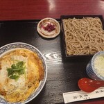 Kinjou An - カツ丼セット