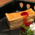 Rich cheesecake