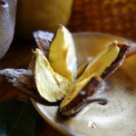 東京 芝 とうふ屋うかい - はじけ栗