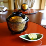 東京 芝 とうふ屋うかい - 鱧松茸