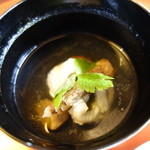 東京 芝 とうふ屋うかい - 鱧松茸