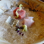 東京 芝 とうふ屋うかい - 旬の魚、お造り