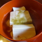 東京 芝 とうふ屋うかい - 名物翁とうふ