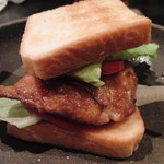 味乃 じゃんぼ - 【訪問３回目】フォアグラのサンドイッチ（え～！！４品目でいきなり、笑）