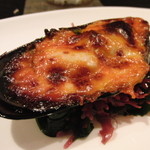 味乃 じゃんぼ - 【訪問３回目】貝（名前を忘れてしまいました）のアメリケーヌソース焼き