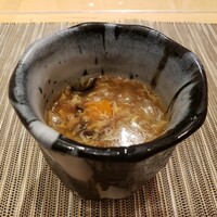 中國菜 心香 - 肉と大根、玉子のスープ。