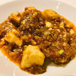 Beef tendon mapo