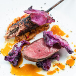 Musai An Ikeda - Roasted Lamb Shoulder and Skewered Ground Leg Meat (Kuro-moji) from Sugadaira Kogen Te-Davos Farm