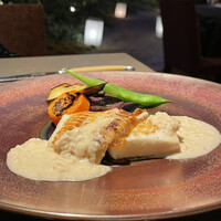 フレンチレストラン にき亭 そごう横浜店 - カレイと新生姜のクリームソース