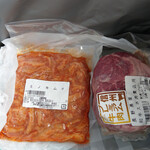 肉のマルト - 信州プレミアム牛肉スネ＆ミノキムチ～☆