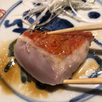 温石 - 見事な鱗の立ち具合！そして何より見事にな火入れ！堪らない…♡